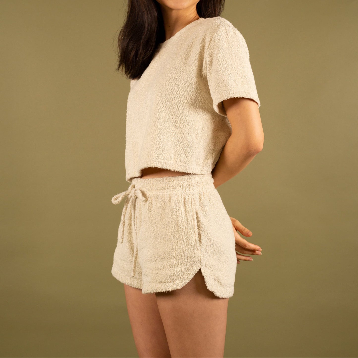 Beige Lounge wear | Beige Lounge set | Renio