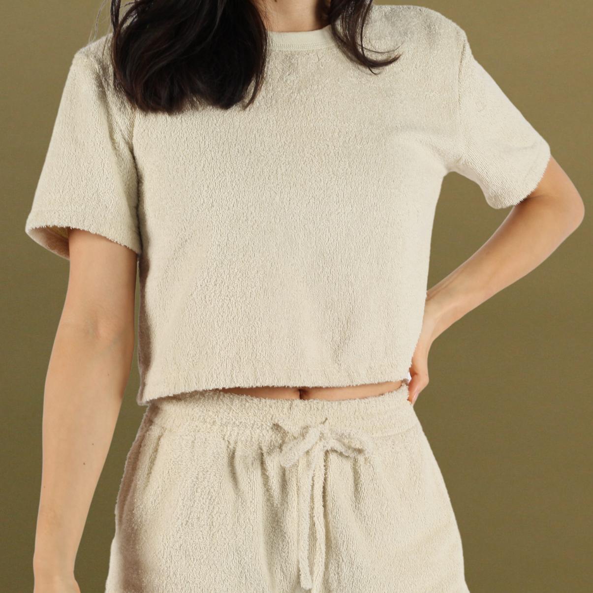 Terry Towel Antibacterial Loungewear Set (Women's)-Renio