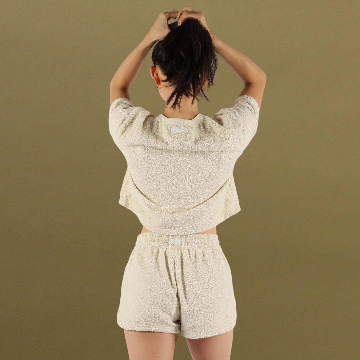 Terry Towel Antibacterial Loungewear Set (Women's)-Renio