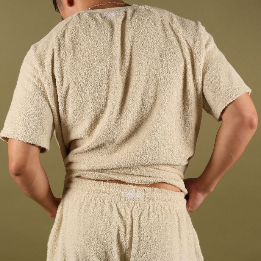 Terry Towel Antibacterial Loungewear Set (Men's)-Renio