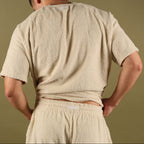 Terry Towel Antibacterial Loungewear Set (Men's)-Renio